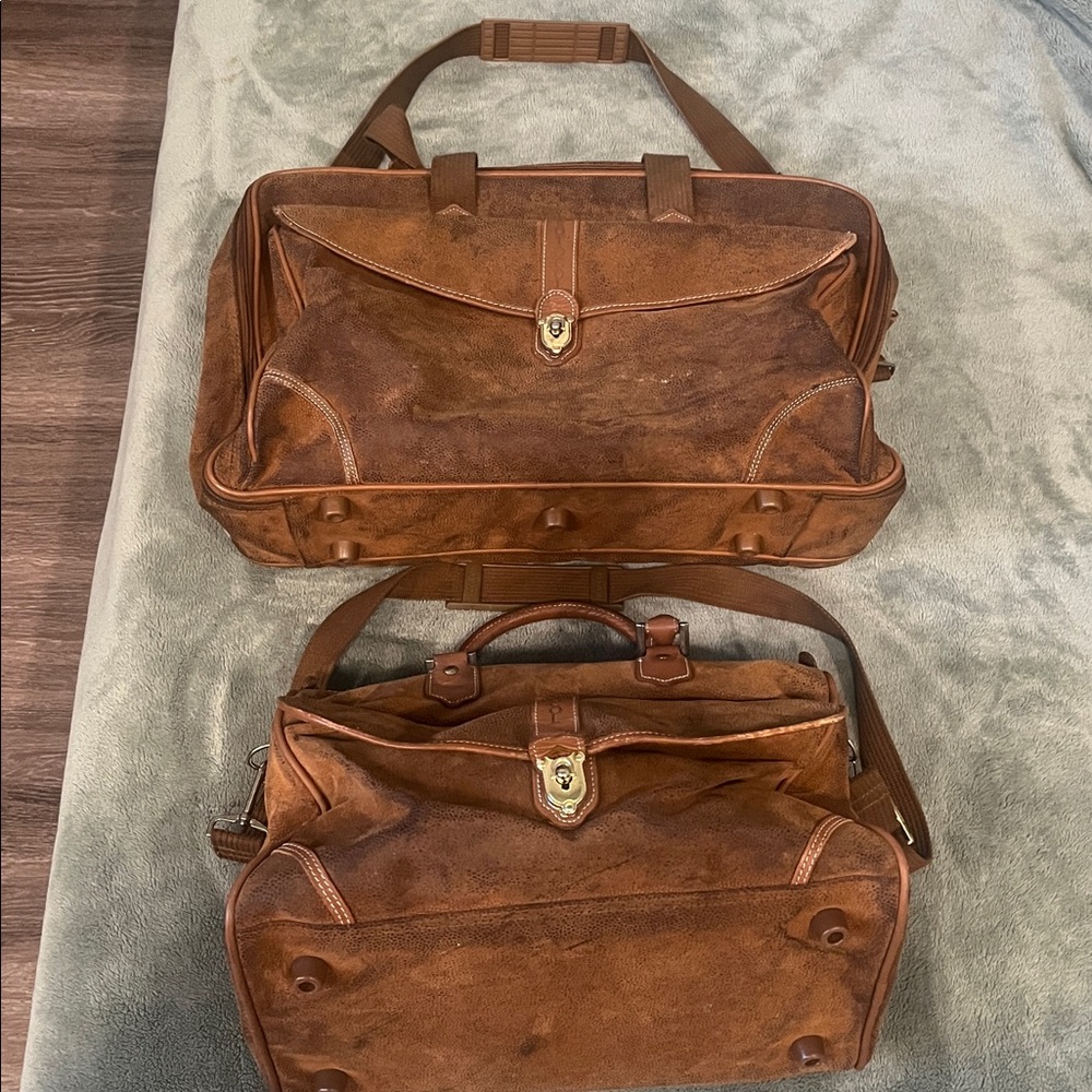Vintage Protocol Dura Suede Brown Travel Bags